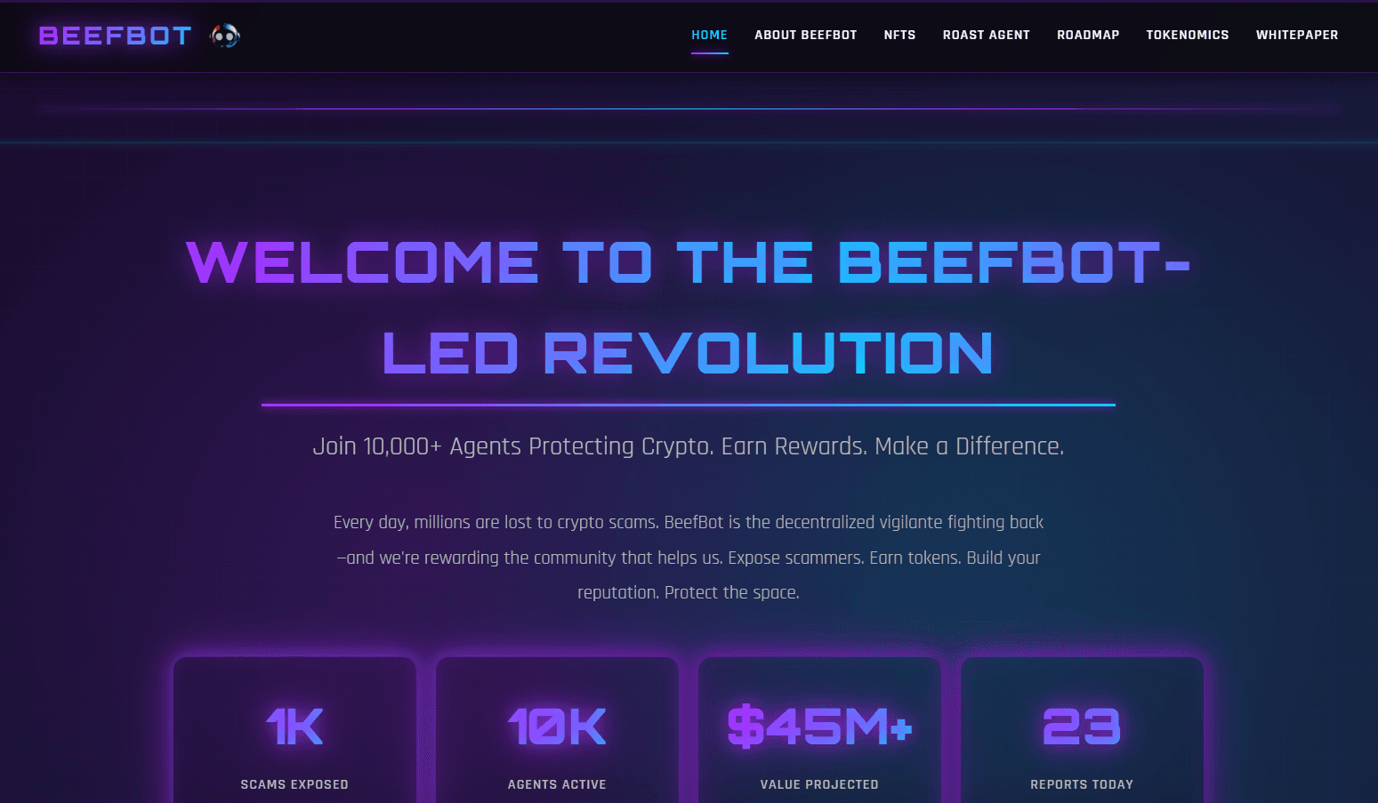 BeefingBot - Crypto Token Platform