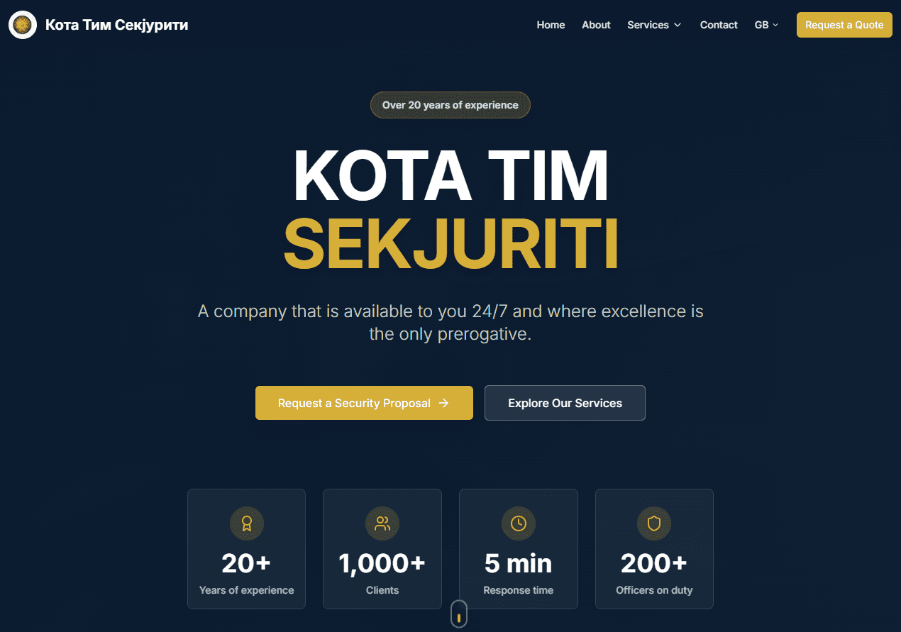 Kota Tim Sekjuriti