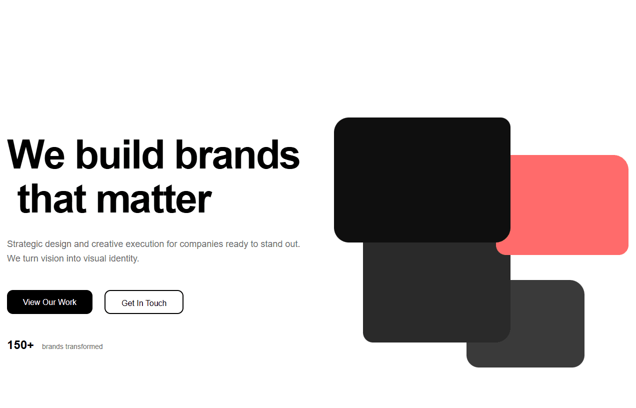 Creative Agency Landing