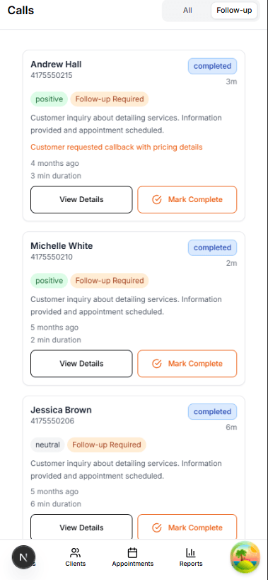 Cravab - AI Phone Receptionist & Operations PWA 3
