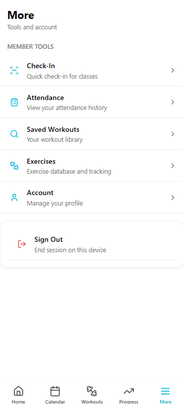 Gym Management System mobile 6