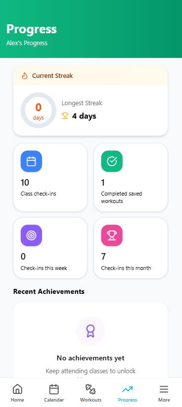 Gym Management System mobile 5