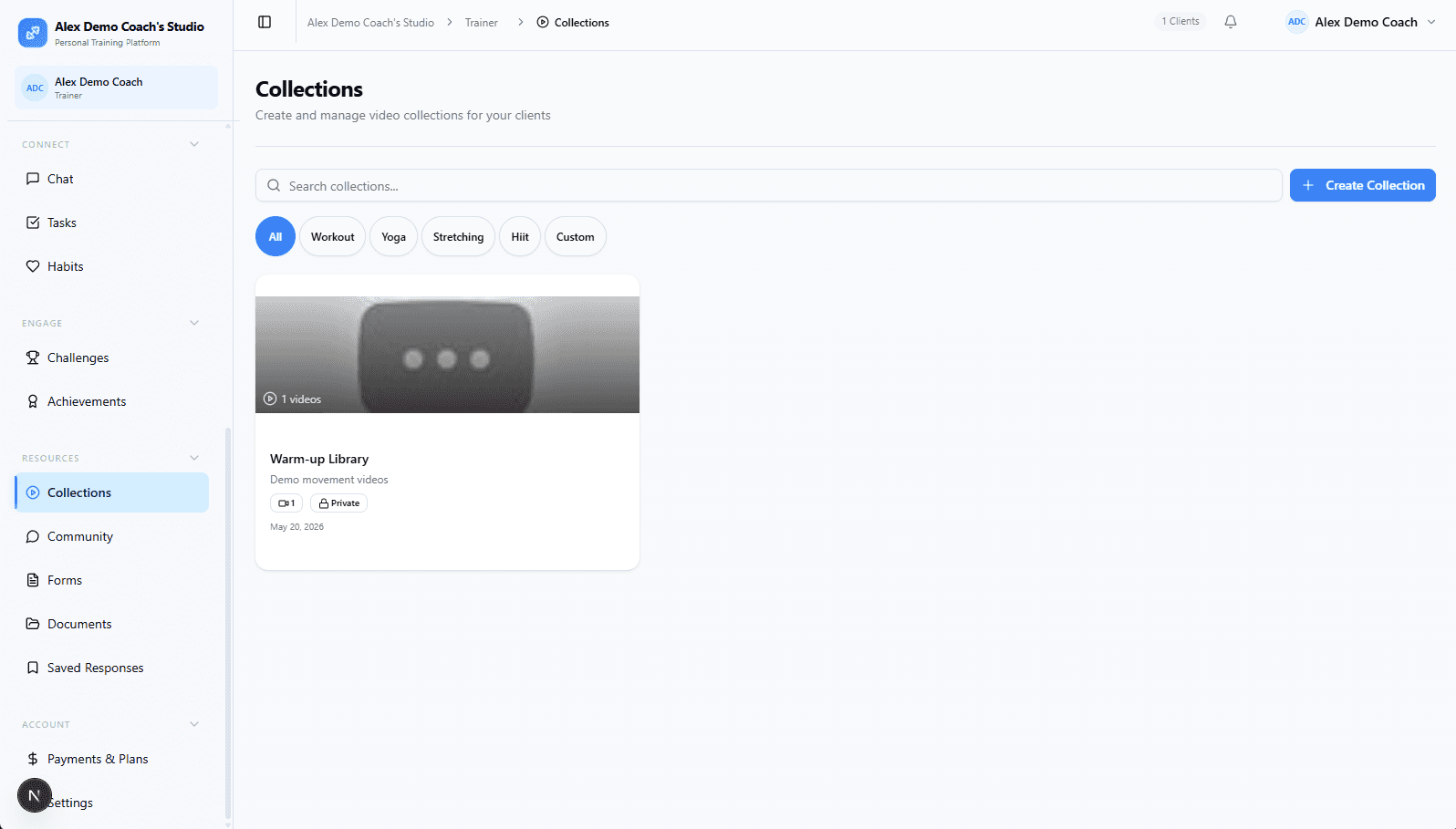 Personal Trainer Application 12