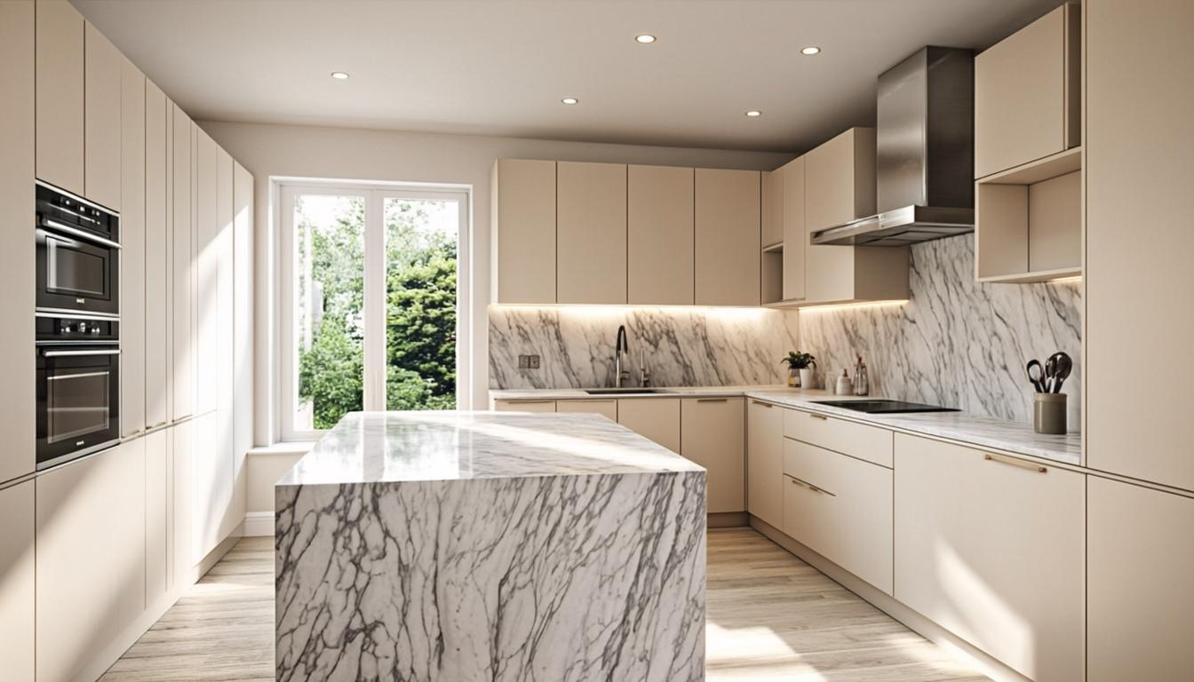 Premium kitchen renovation by Stonecraft General Contracting
