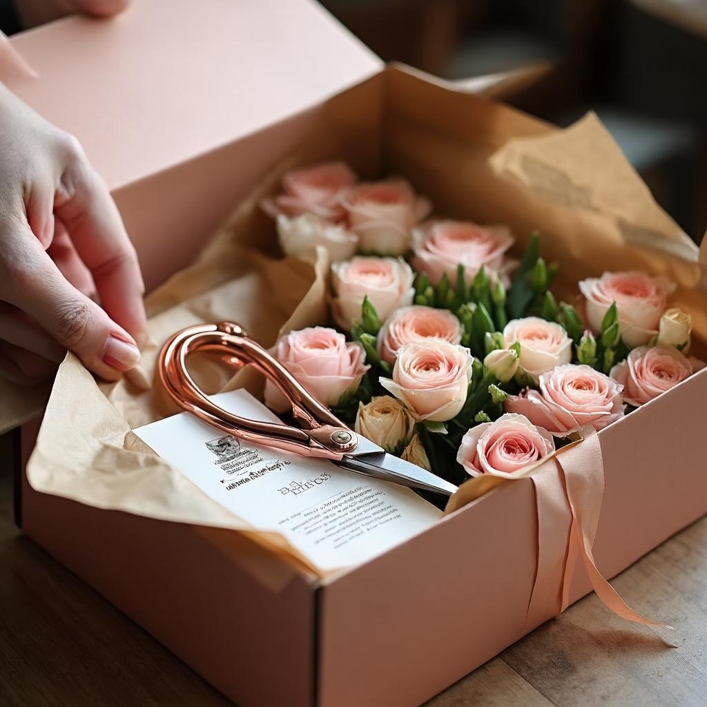 Flower subscription box