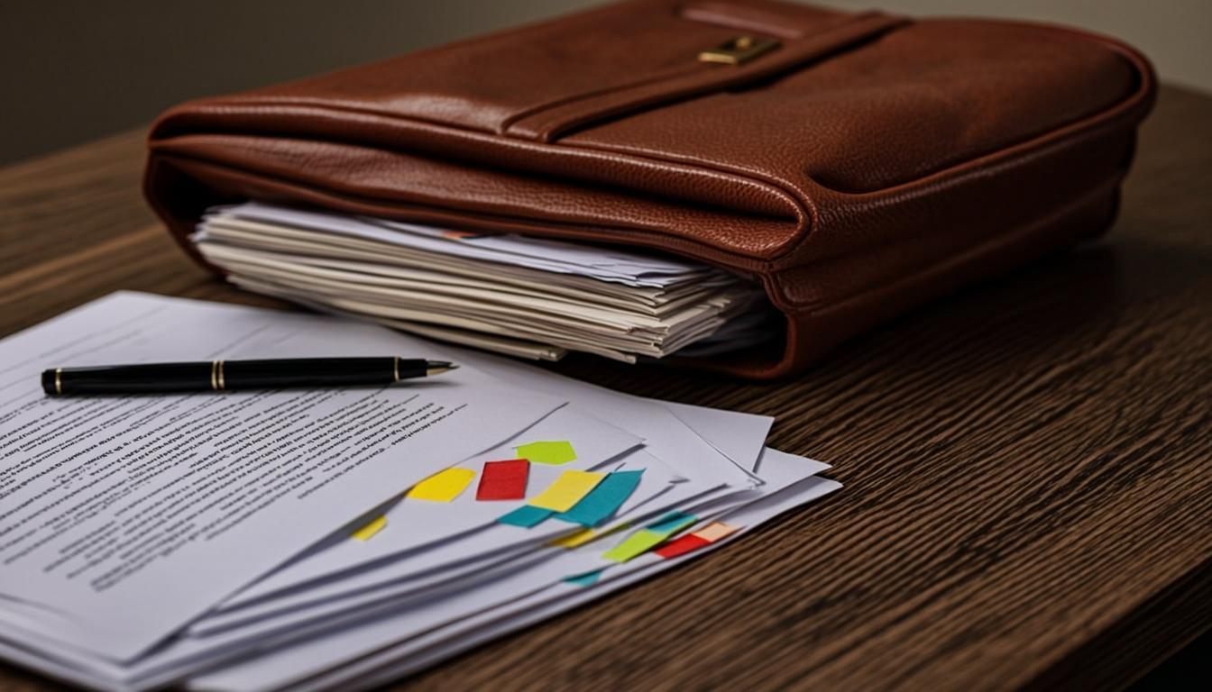 Case files and legal documents