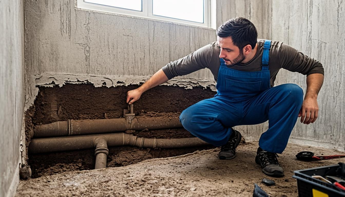 Under-Slab Leak Repair