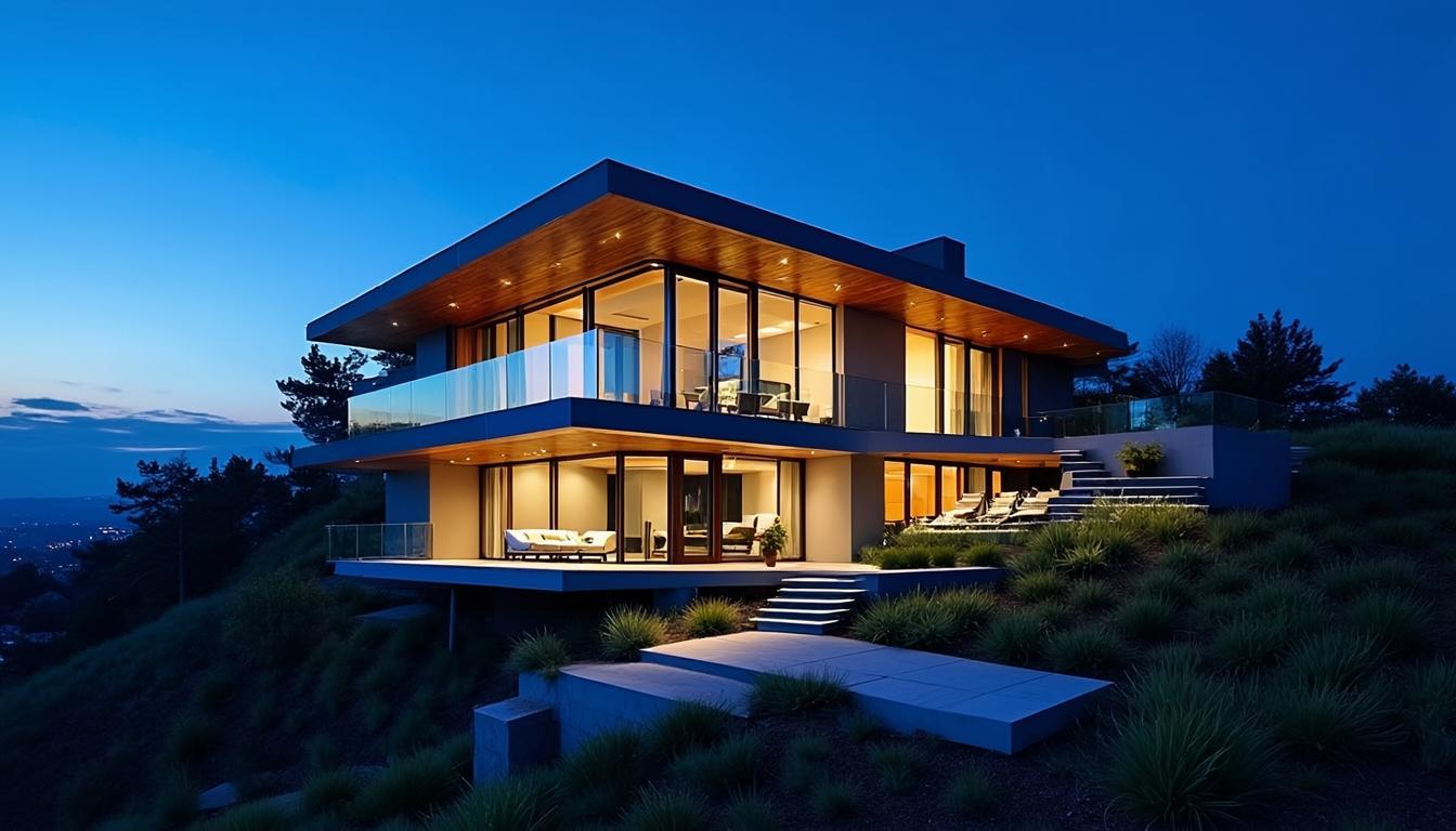 Architectural Residence in Malibu Canyon, CA