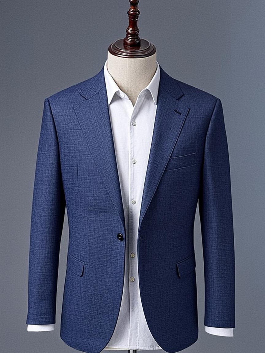 Tailored Blazer Navy