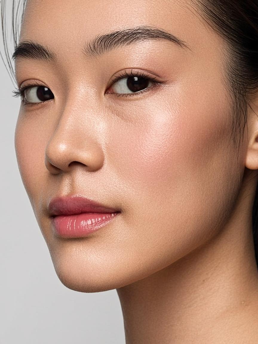 After treatment - clear skin